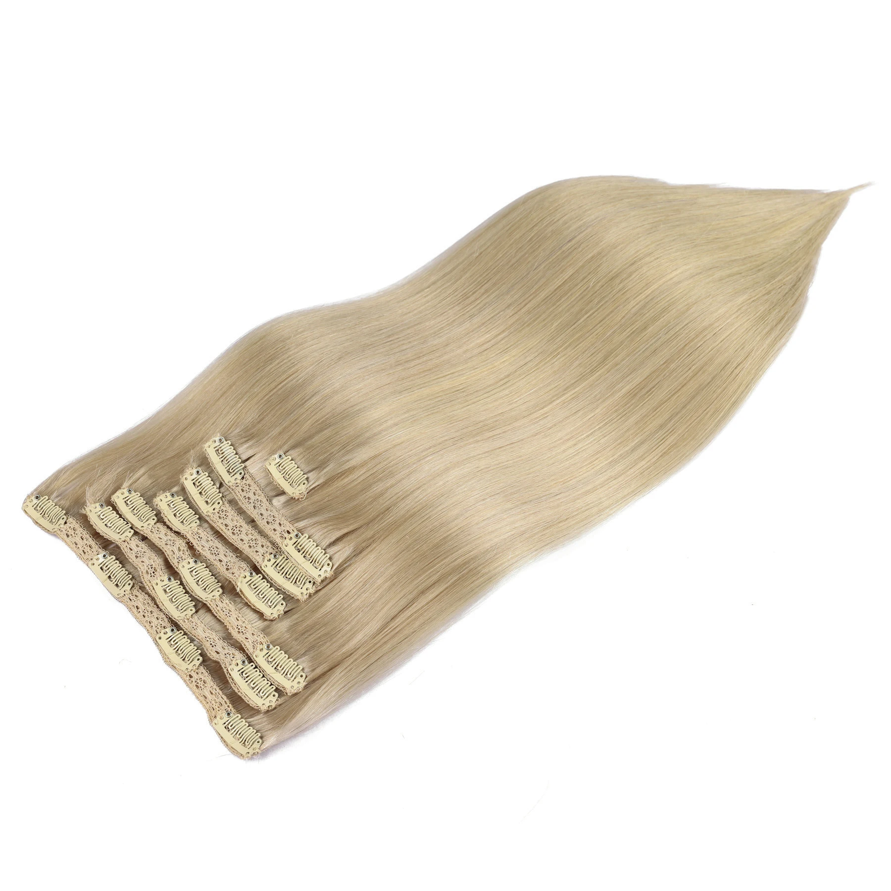 Invisible Tape In Extensions Real Hair - Natuurlijk Zwart Recht PU Clip-In Haarverlengingen