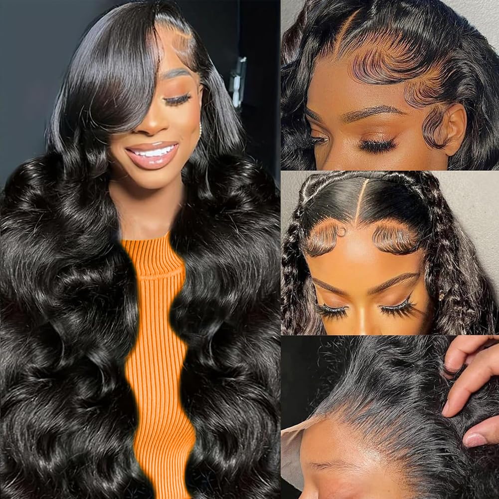 46 inch, voorgebleekte, voorge - Hd Lace Frontal Wig Human Hair Pre Plucked recensie en prijs