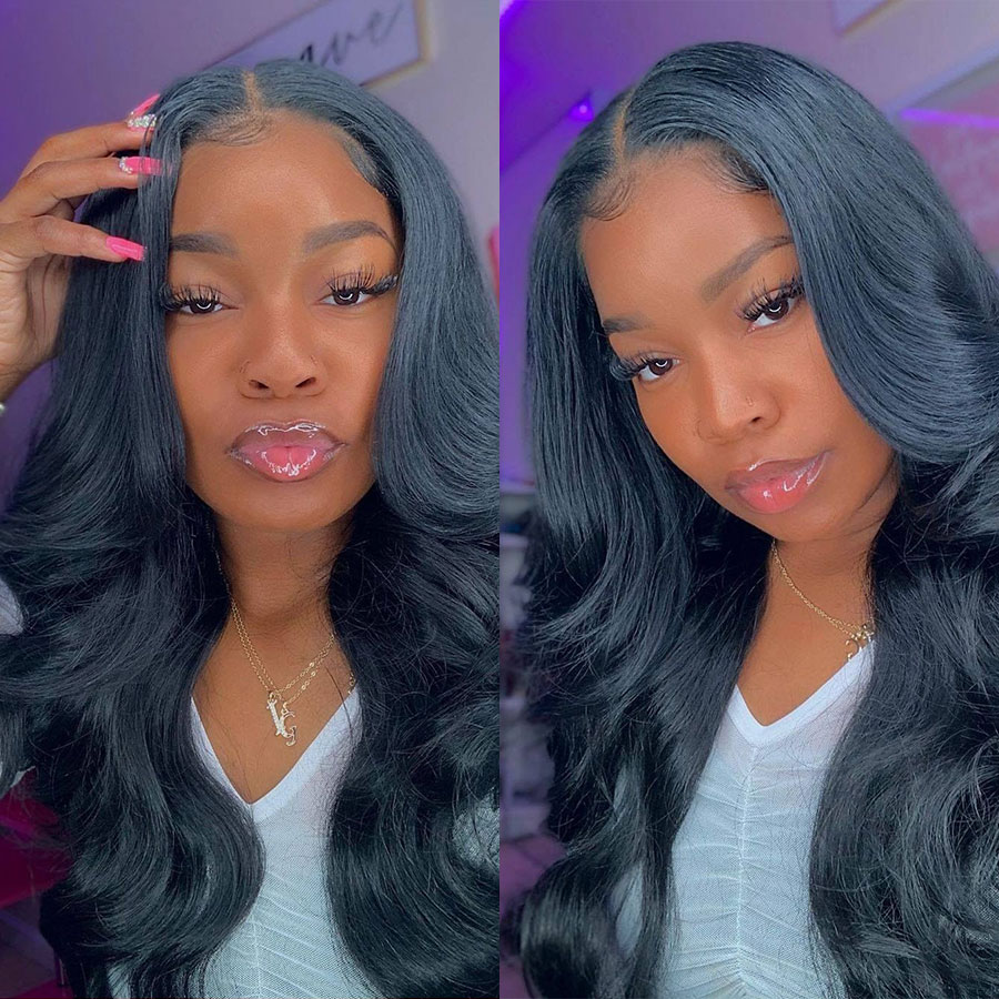 46 inch, voorgebleekte, voorge - Hd Lace Frontal Wig Human Hair Pre Plucked recensie en prijs