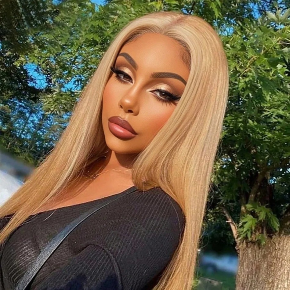 36 Inch 27 Honingblond Recht H - Hd Lace Frontal Wig Human Hair Pre Plucked recensie en prijs