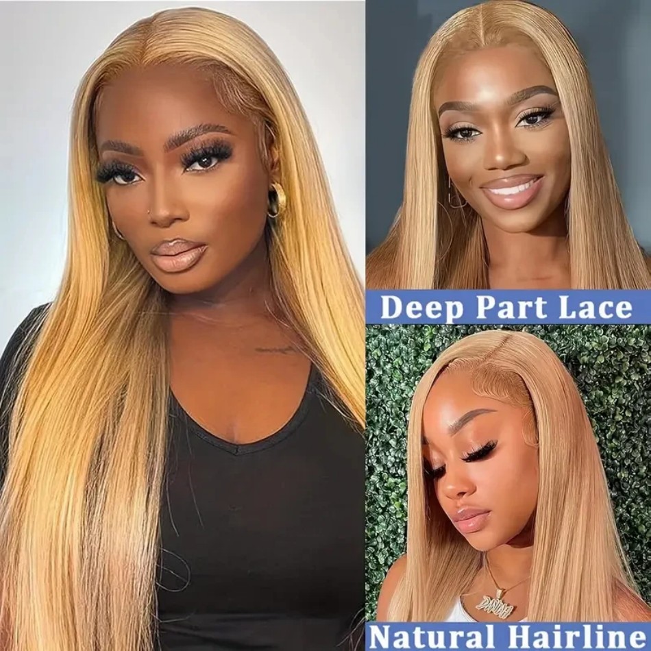 36 Inch 27 Honingblond Recht H - Hd Lace Frontal Wig Human Hair Pre Plucked recensie en prijs