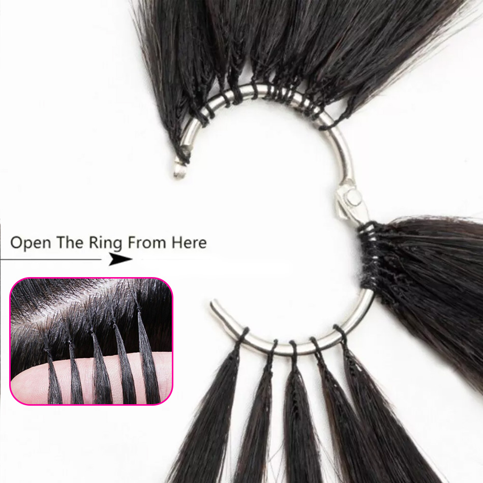 Haarverlengingen van echt haar - Invisible Tape In Extensions Real Hair recensie en prijs