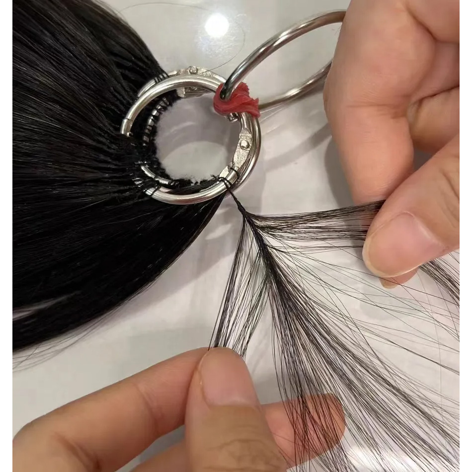 Haarverlengingen van echt haar - Invisible Tape In Extensions Real Hair recensie en prijs