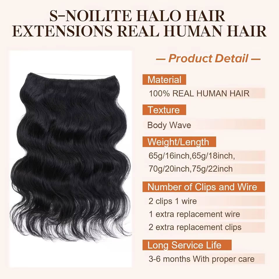 S-noilite Draad In Extensions  - Invisible Tape In Extensions Real Hair recensie en prijs