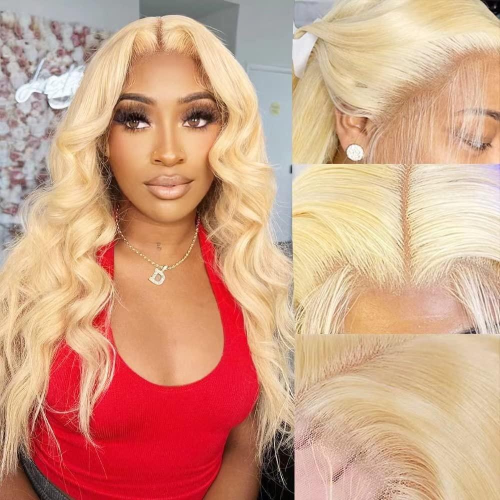 613 Lace Front Pruik Echt Haar - 613 Blonde Body Wave Lace Front Wig recensie en prijs