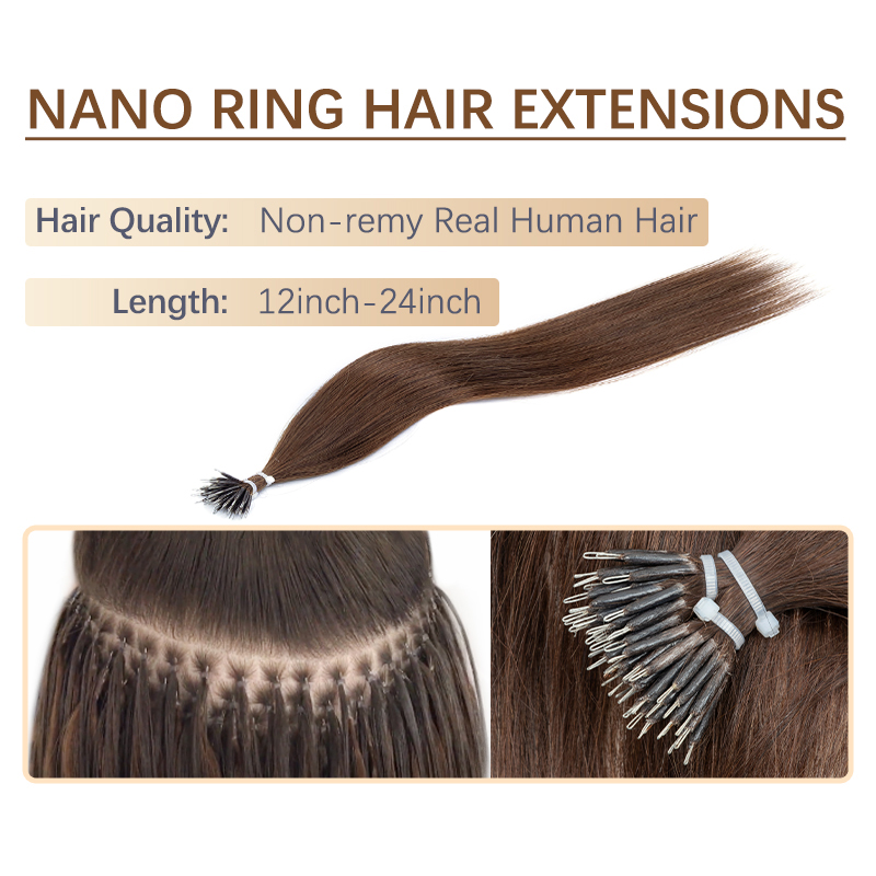BOYMIA Nano Hair Extensions Me - Invisible Tape In Extensions Real Hair recensie en prijs